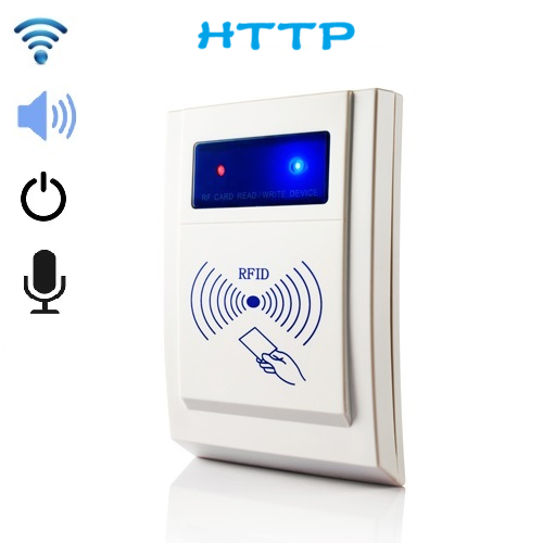 HTTP协议Web网站低频RFID网络读卡器ID-08-HTTP（WIFI、TTS语音）