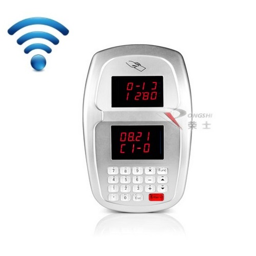 台式LED数码管IC卡食堂充值机CZJ-IC-TCPIP-L